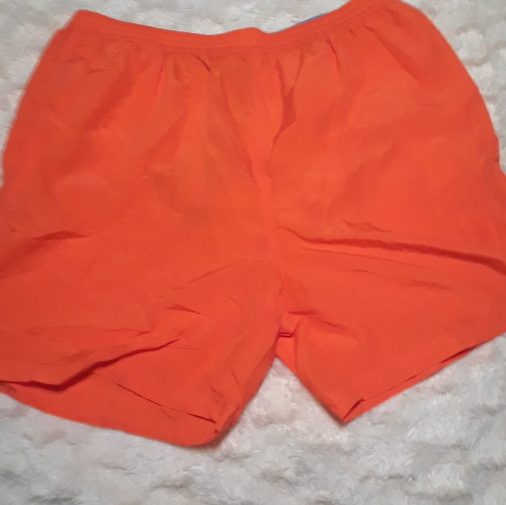 Orange Swim Trunks XL